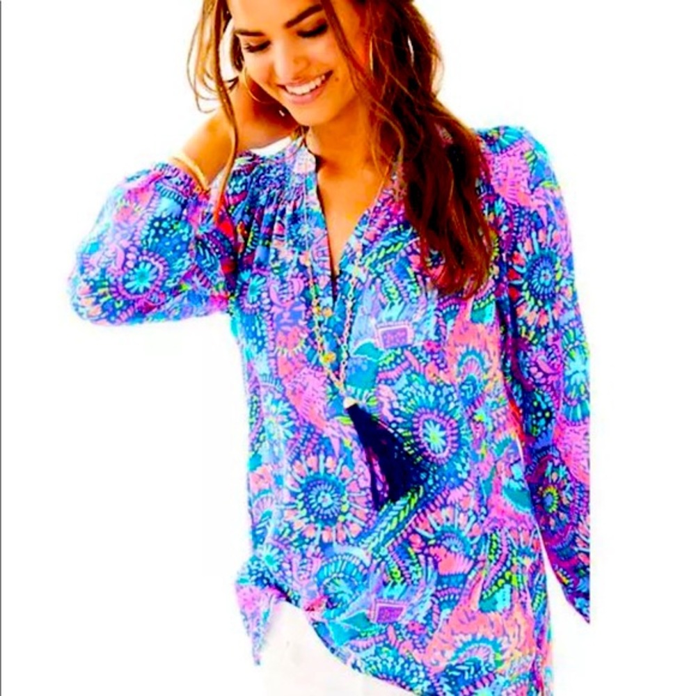 Lilly Pulitzer Elsa Top Size Small